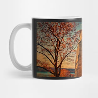 USA. New York. Hudson River. View from The Cloisters. Mug